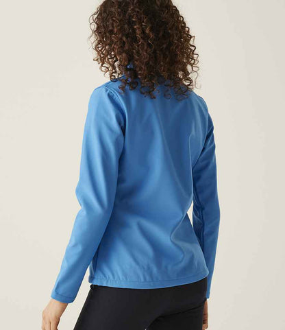 Regatta Professional Regatta Ladies Ablaze Printable Soft Shell Jacket French Blue/Navy