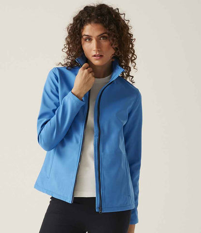 Regatta Ladies Ablaze Printable Soft Shell Jacket - model image
