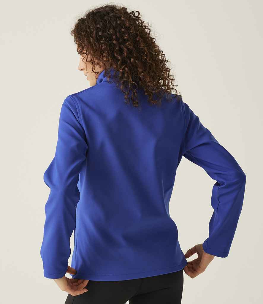 Regatta Professional Regatta Ladies Ablaze Printable Soft Shell Jacket New Royal Blue/Black