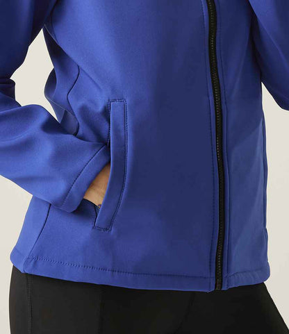 Regatta Professional Regatta Ladies Ablaze Printable Soft Shell Jacket New Royal Blue/Black