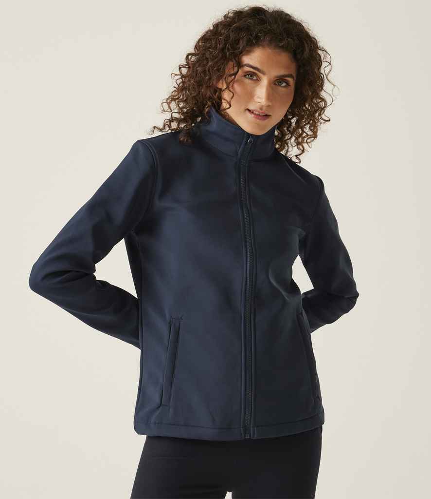 Regatta Professional Regatta Ladies Ablaze Printable Soft Shell Jacket Navy/Navy