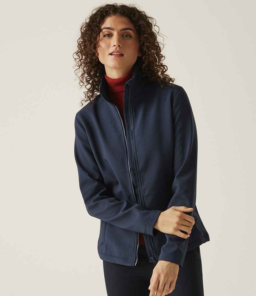 Regatta Professional Regatta Ladies Ablaze Printable Soft Shell Jacket Navy/Navy