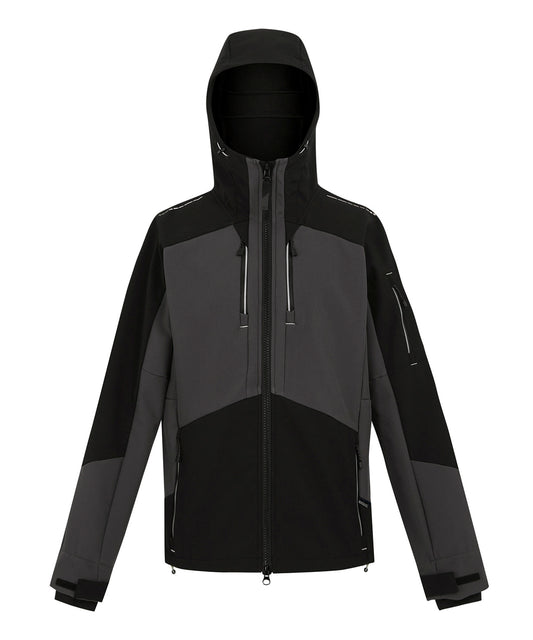 Regatta Professional 4-Tex stretch 3-layer softshell jacket Slate Grey/Black