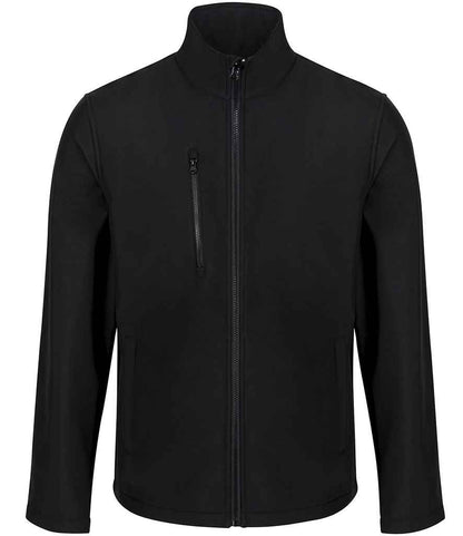 Regatta Ablaze Three Layer Soft Shell Jacket in Black/Black
