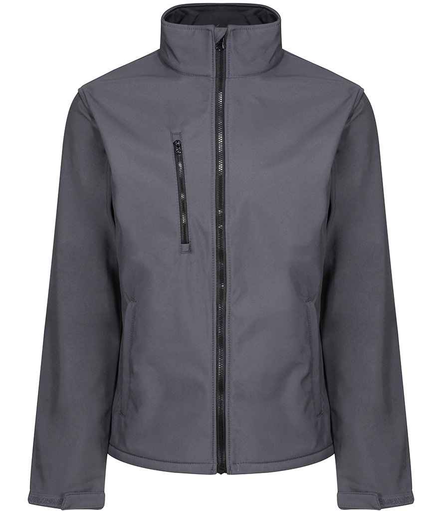 Regatta Ablaze Three Layer Soft Shell Jacket in Seal Grey/Black
