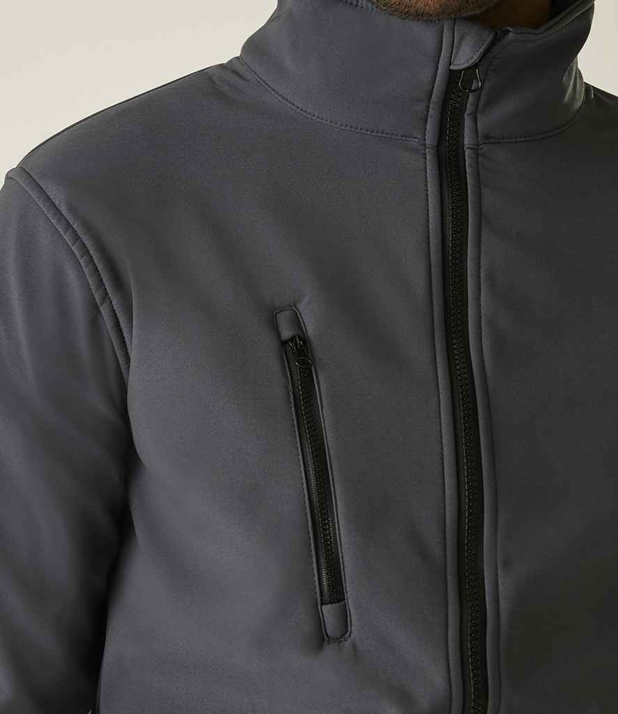 Regatta Professional Regatta Ablaze Three Layer Soft Shell Jacket Seal Grey/Black
