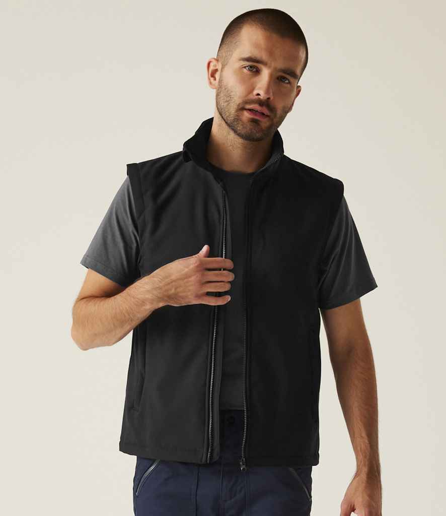 Regatta Professional Regatta Ablaze Soft Shell Bodywarmer Black/Black