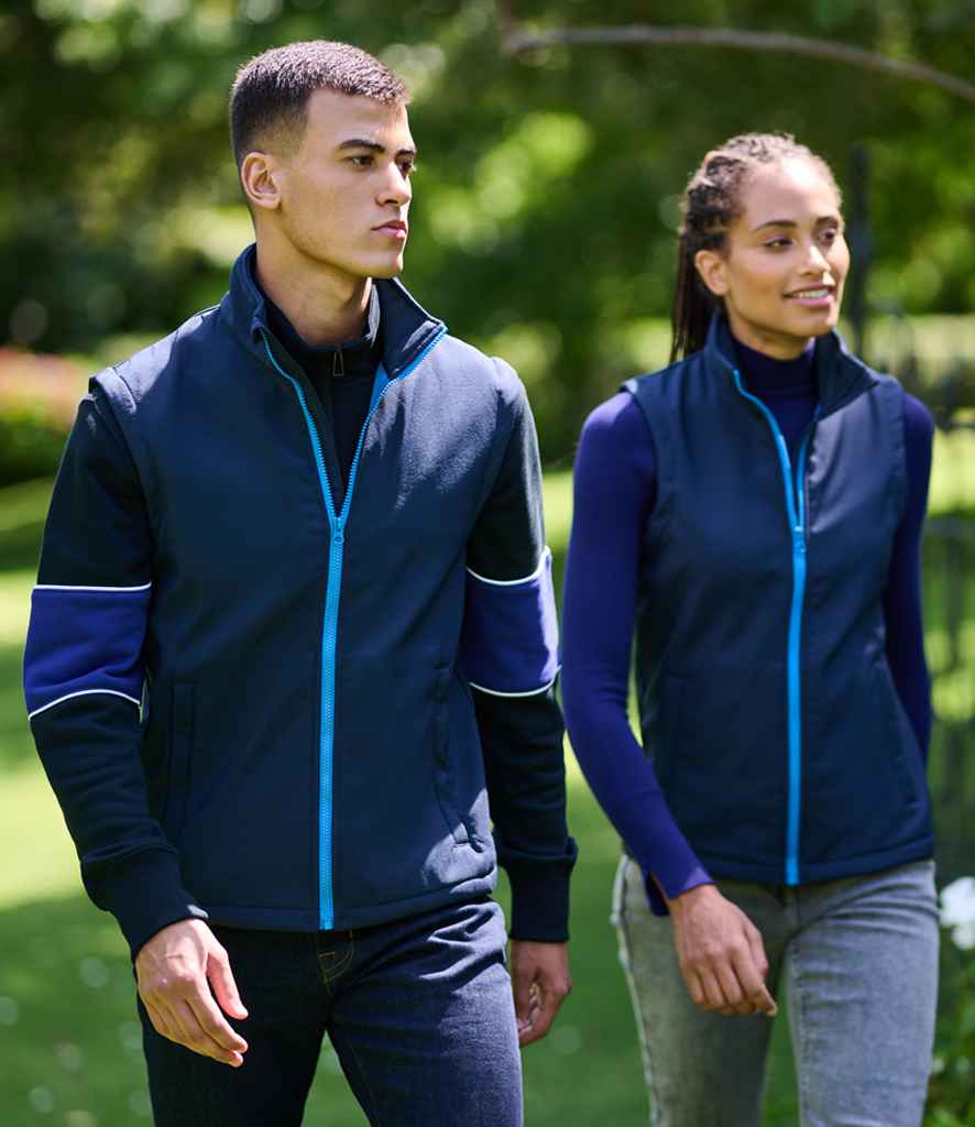 Regatta Professional Regatta Ablaze Soft Shell Bodywarmer Navy/French Blue
