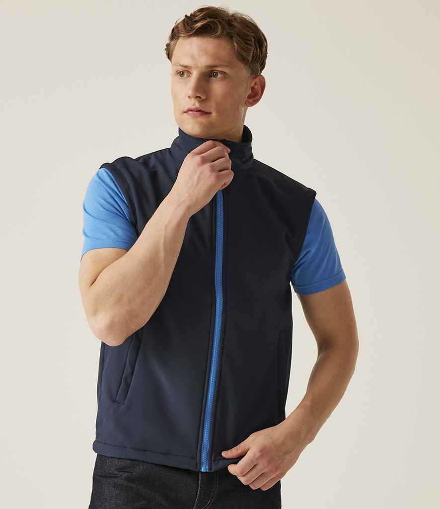 Regatta Professional Regatta Ablaze Soft Shell Bodywarmer Navy/French Blue