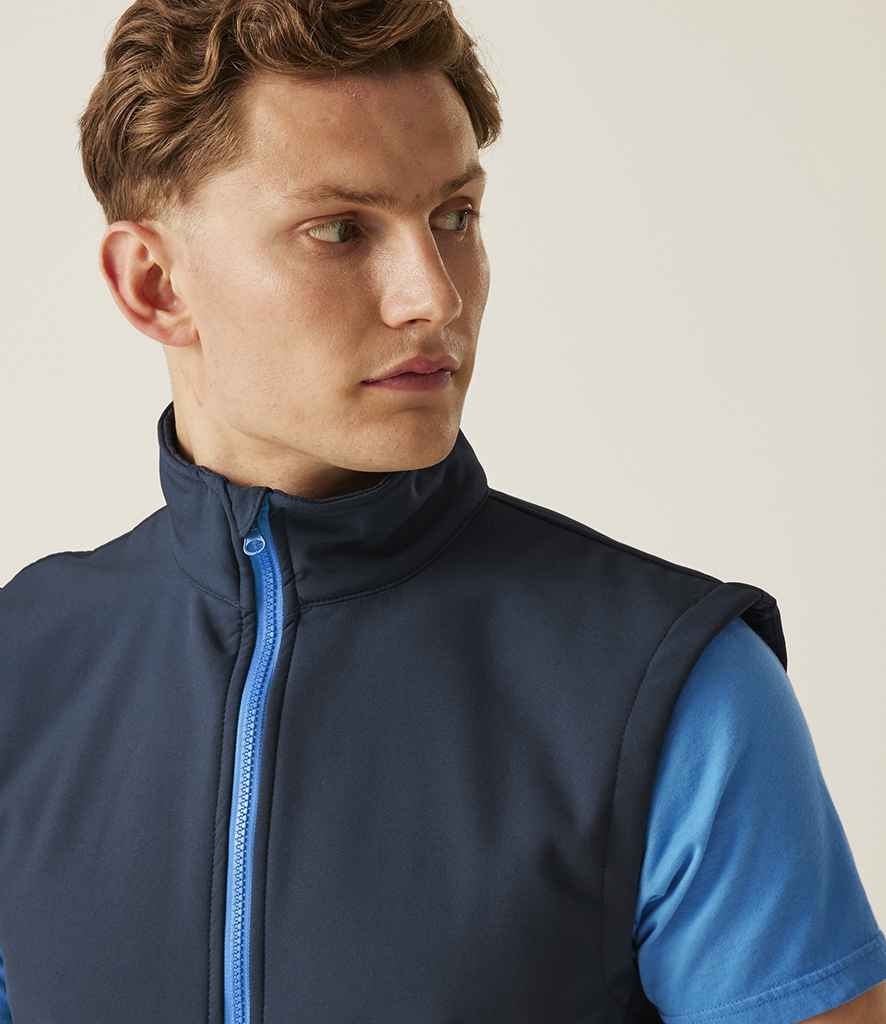 Regatta Professional Regatta Ablaze Soft Shell Bodywarmer Navy/French Blue