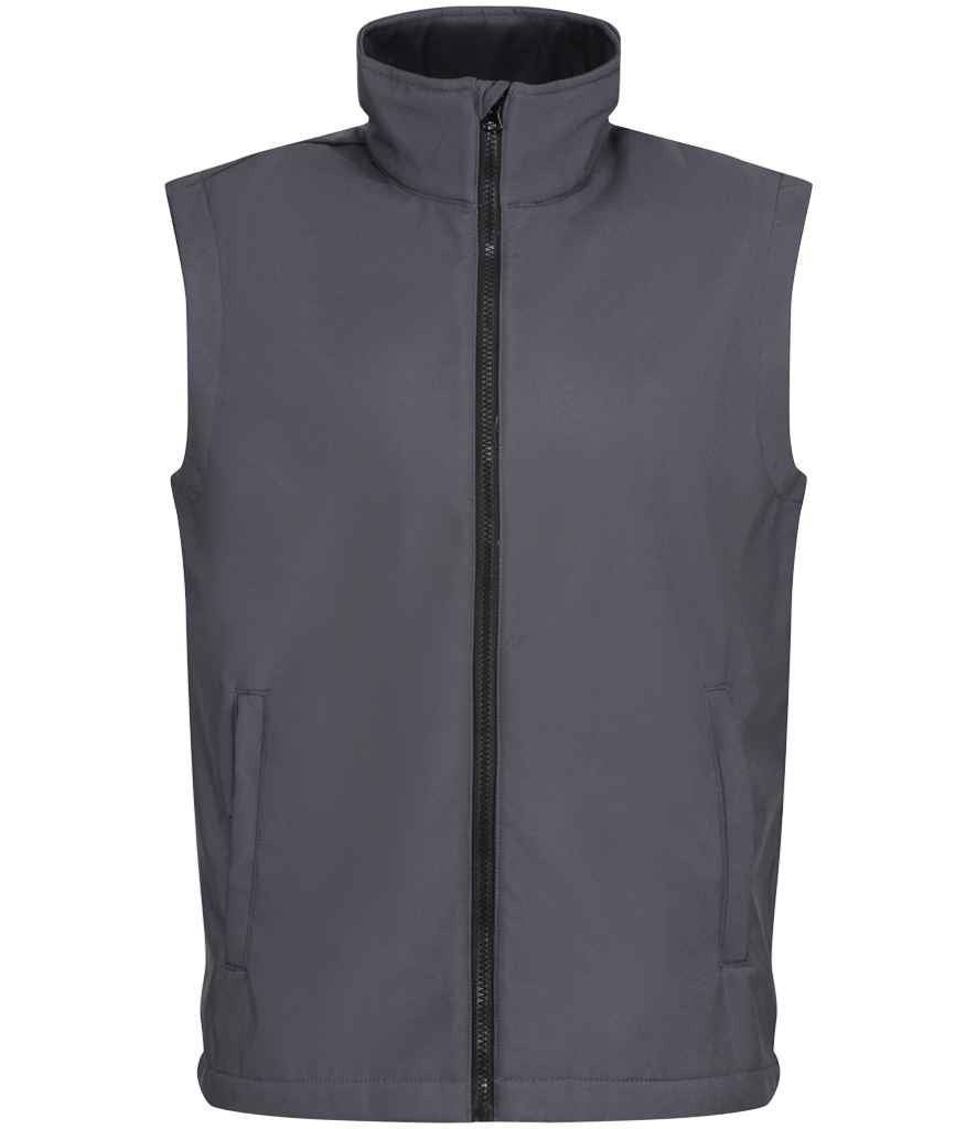 Regatta Ablaze Soft Shell Bodywarmer in Seal Grey/Black