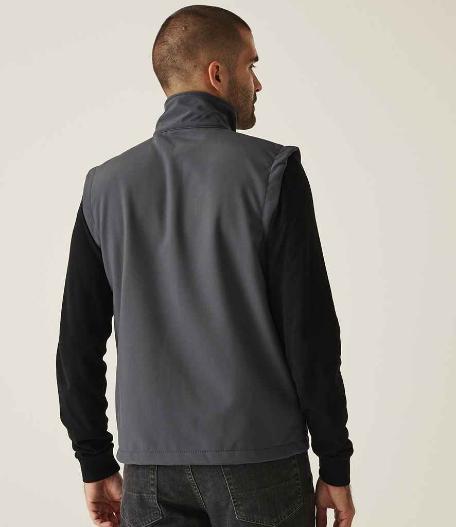 Regatta Professional Regatta Ablaze Soft Shell Bodywarmer Seal Grey/Black
