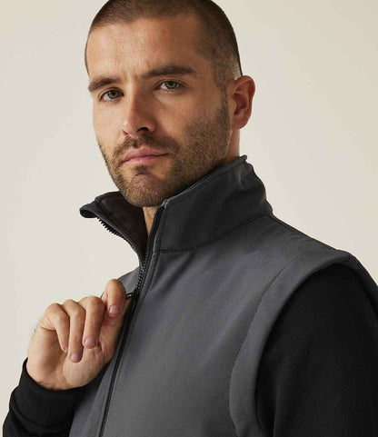 Regatta Professional Regatta Ablaze Soft Shell Bodywarmer Seal Grey/Black