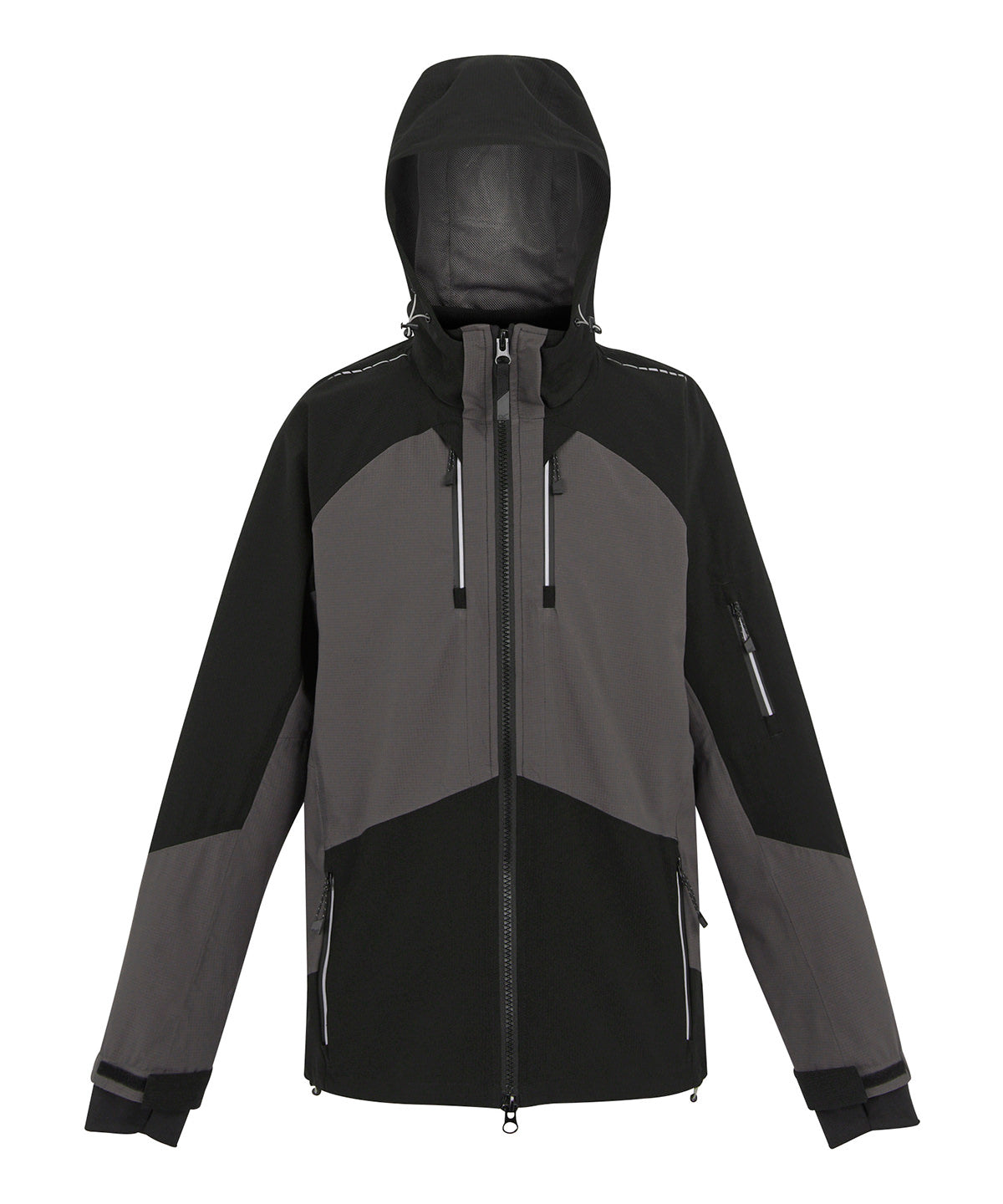 Regatta Professional 4-Tex stretch waterproof shell jacket Slate Grey/Black