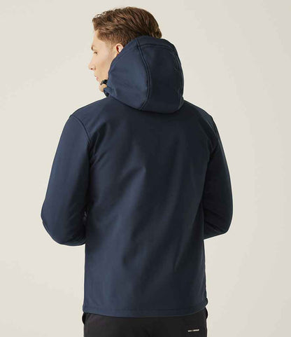 Regatta Professional Regatta Venturer Three Layer Hooded Soft Shell Jacket Navy/Navy