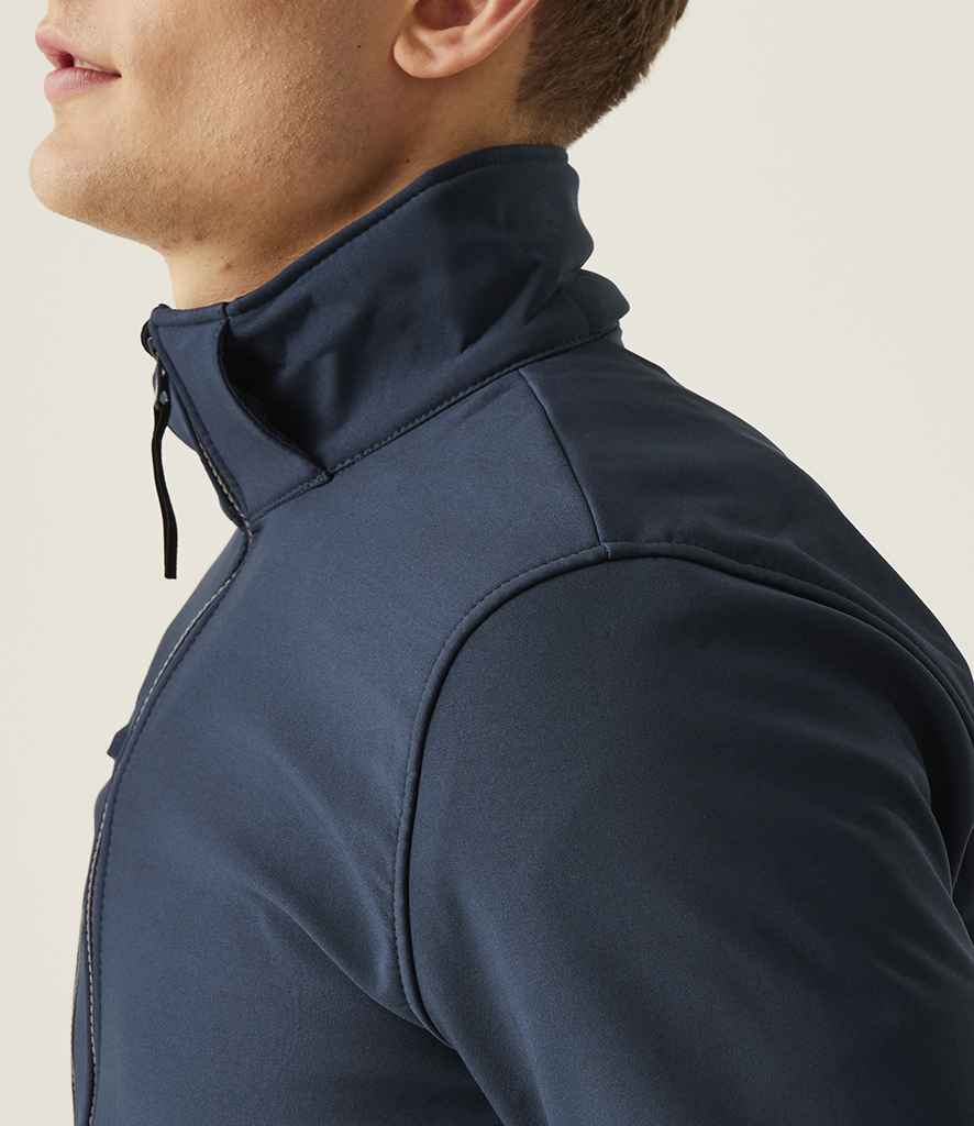 Regatta Professional Regatta Venturer Three Layer Hooded Soft Shell Jacket Navy/Navy