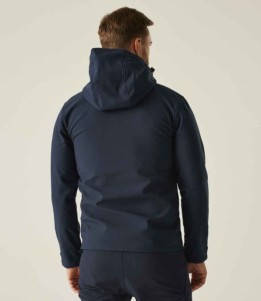 Regatta Professional Regatta Venturer Three Layer Hooded Soft Shell Jacket Navy/French Blue