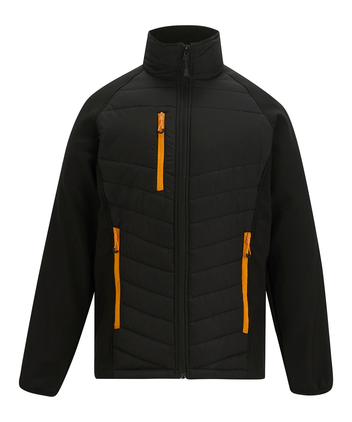 Regatta Professional Pro universal jacket Black/Orange Pop
