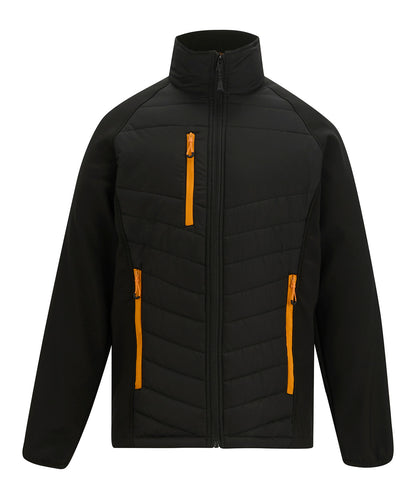 Regatta Professional Pro universal jacket Black/Orange Pop