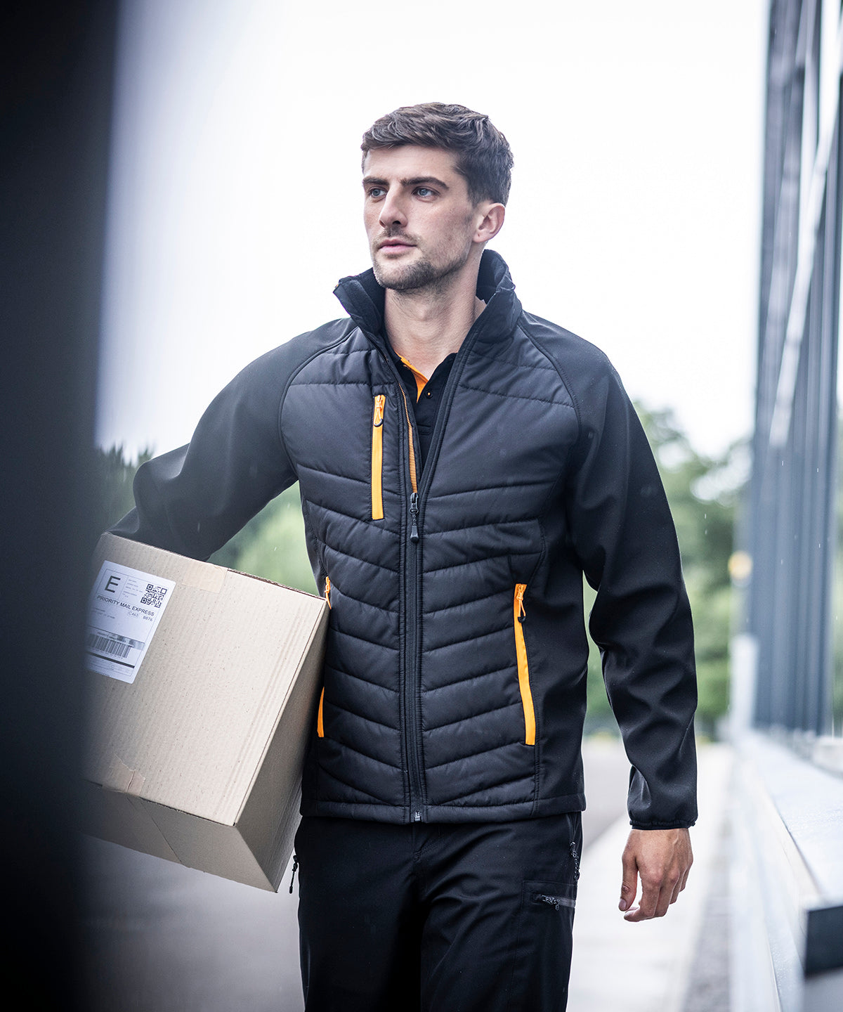 Regatta Professional Pro universal jacket Black/Ash*