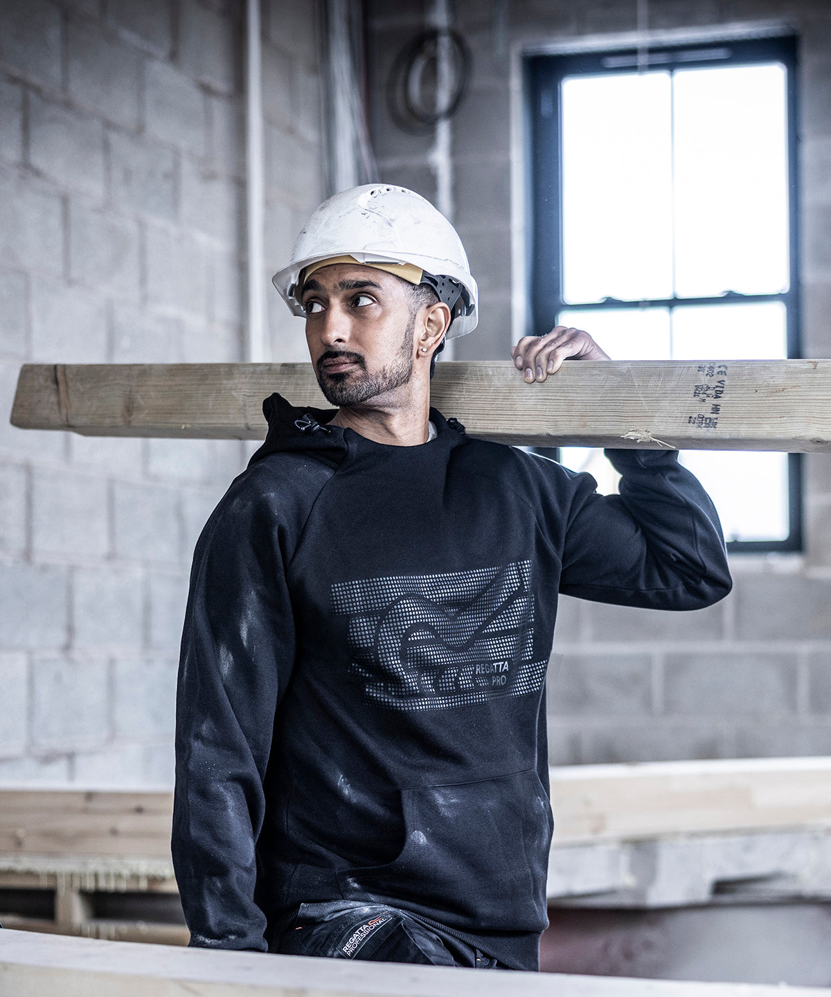 Regatta Professional Pro trade hoodie Black
