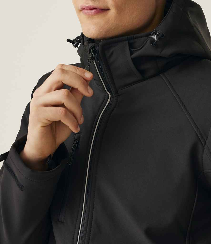 Regatta Professional Regatta Erasmus 4-in-1 Soft Shell Jacket Black/Black