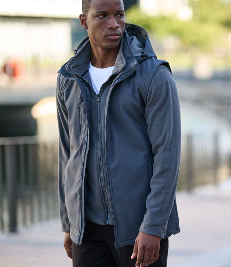 Regatta Professional Regatta Erasmus 4-in-1 Soft Shell Jacket Seal Grey/Seal Grey