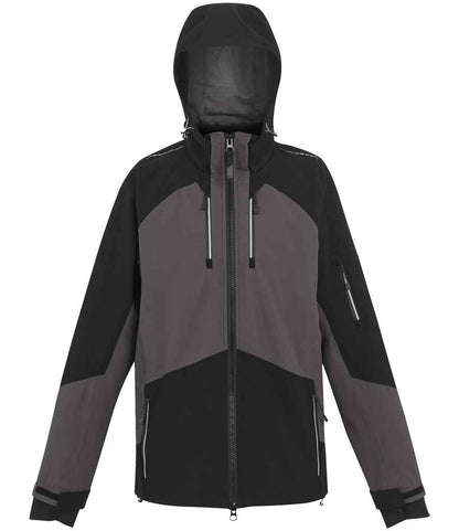 Regatta 4TEX Stretch Waterproof Shell Jacket in Slate Grey/Black