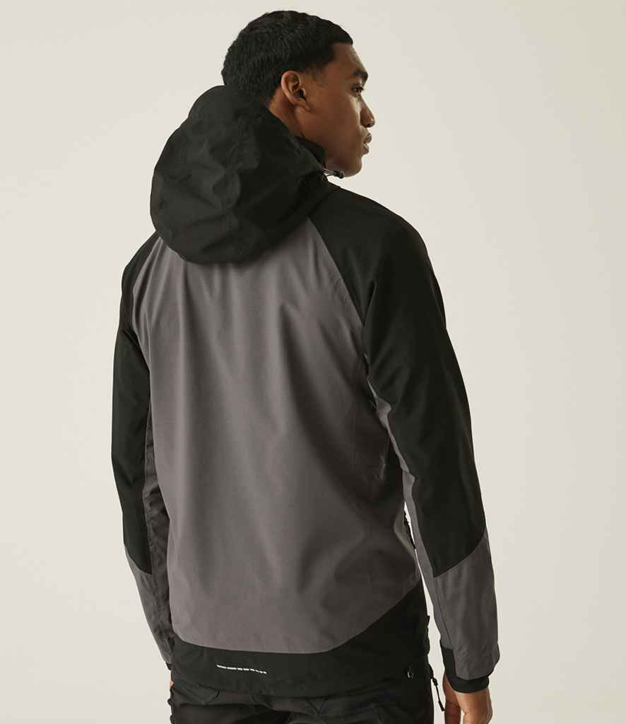 Regatta Professional Regatta 4TEX Stretch Waterproof Shell Jacket Slate Grey/Black
