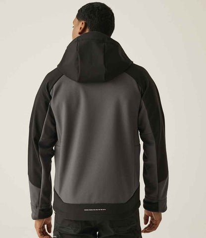 Regatta Professional Regatta 4TEX Stretch Three Layer Soft Shell Jacket Slate Grey/Black