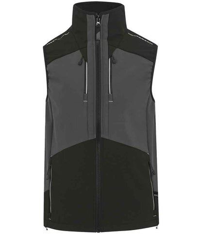 Regatta 4TEX Stretch Three Layer Soft Shell Bodywarmer in Slate Grey/Black