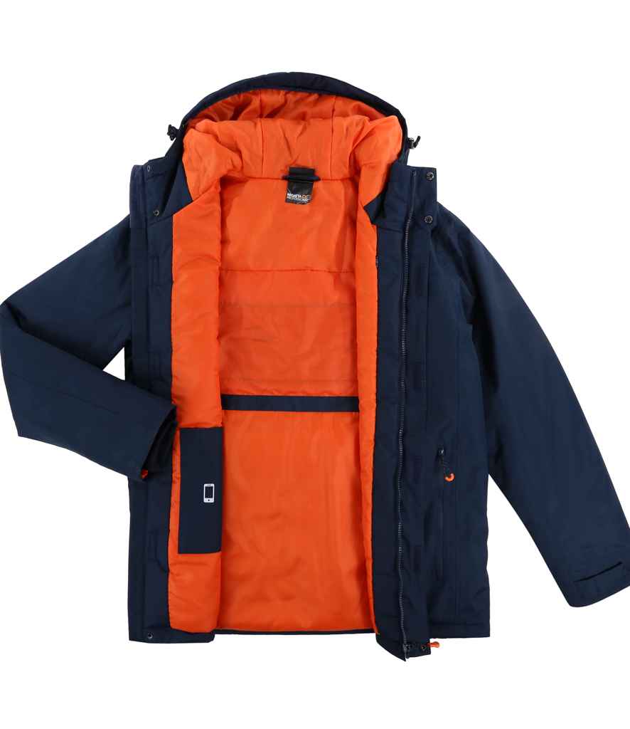 Regatta Professional Regatta Thermogen Powercell 5000 Heated Jacket Navy/Magma Orange