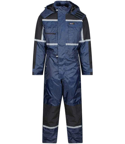 Regatta Pro Waterproof Insulated Coverall in Navy