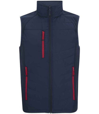Regatta Pro Universal Bodywarmer in Navy/Classic Red