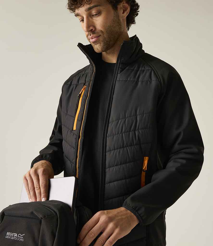 Regatta Professional Regatta Pro Universal Jacket Black/Orange Pop