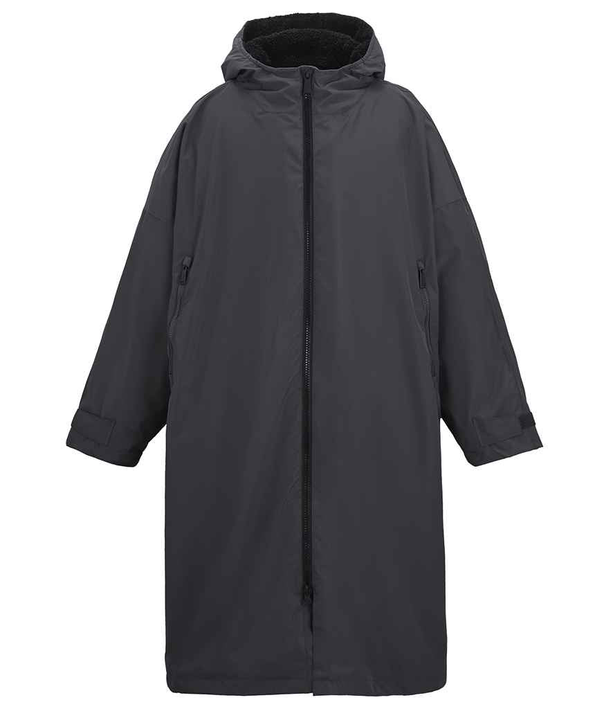 Regatta Pro Unisex Changing Robe in Slate Grey/Black