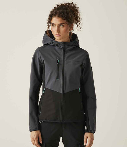 Regatta Professional Regatta Ladies Ada Stretch Soft Shell Jacket Grey