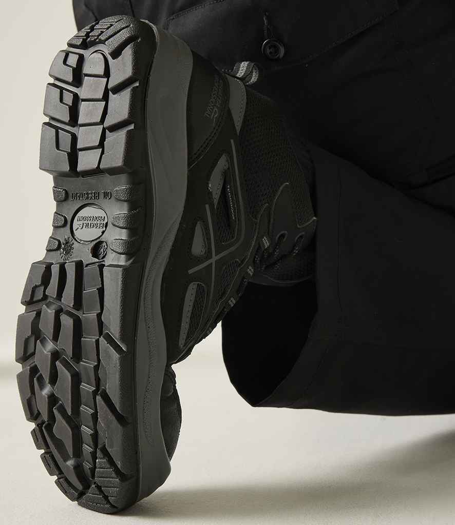 Regatta Safety Footwear Regatta Safety Footwear Limestone Waterproof S6 Boots Black/Granite