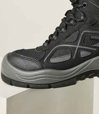 Regatta Safety Footwear Regatta Safety Footwear Limestone Waterproof S6 Boots Black/Granite