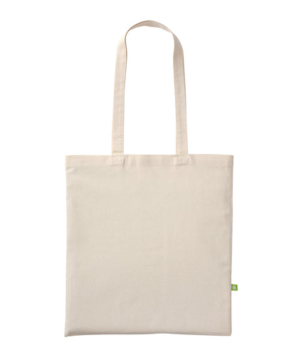 Nutshell Organic cotton shopper long handle Natural