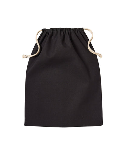Nutshell Organic cotton stuff bag Black