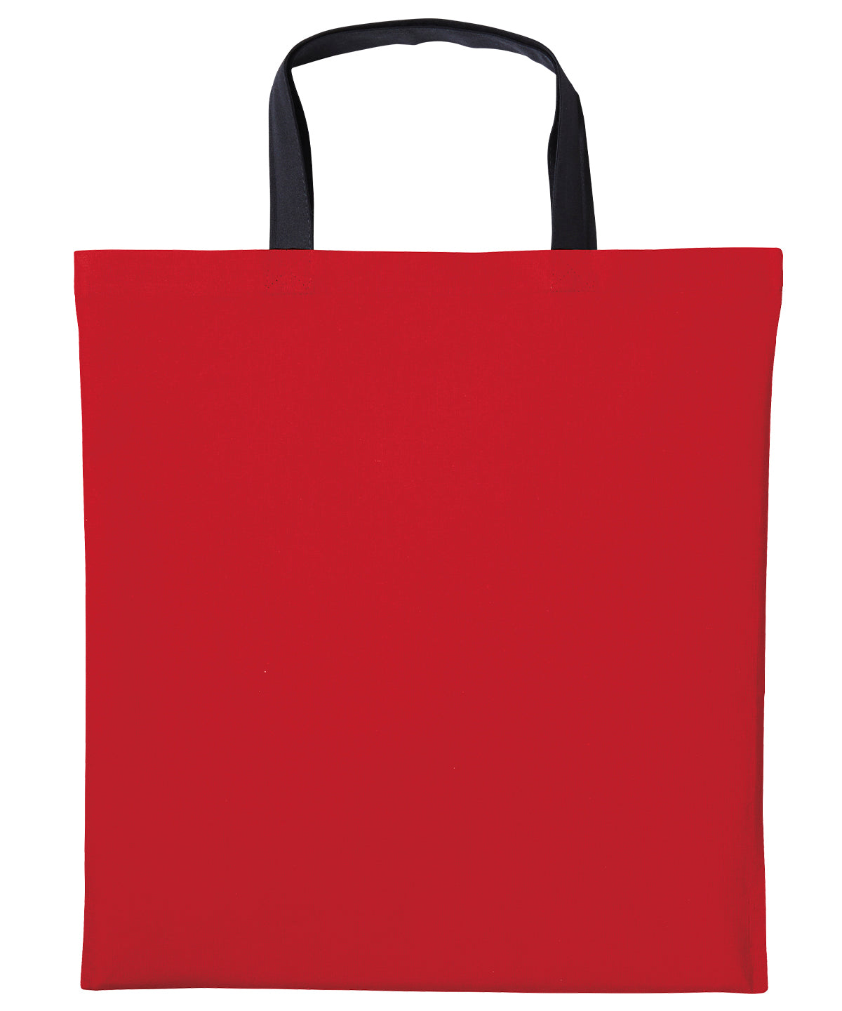 Nutshell Varsity cotton shopper short handle Fire Red/Black