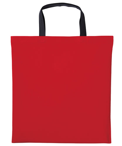 Nutshell Varsity cotton shopper short handle Fire Red/Black