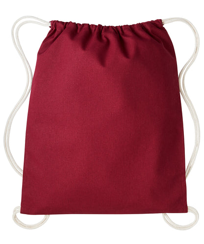 Nutshell Gymsac with cords Hot Red/Natural
