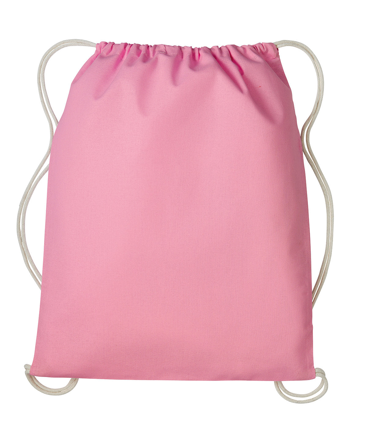 Nutshell Gymsac with cords Pastel Pink/Natural