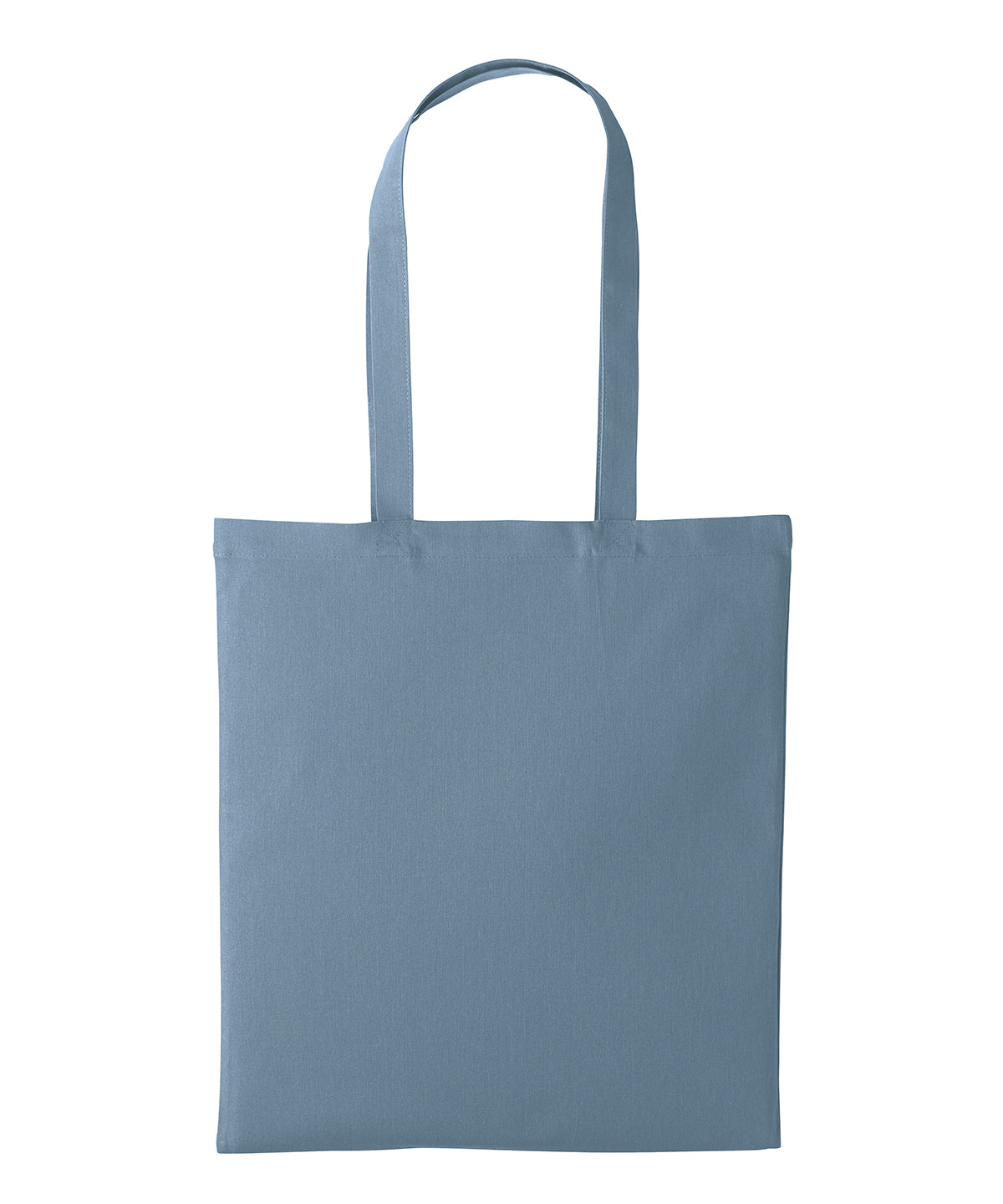 Nutshell Recycled cotton shopper long handle Blue Haze