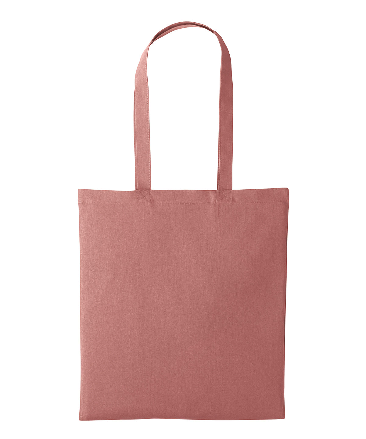 Nutshell Recycled cotton shopper long handle Rose