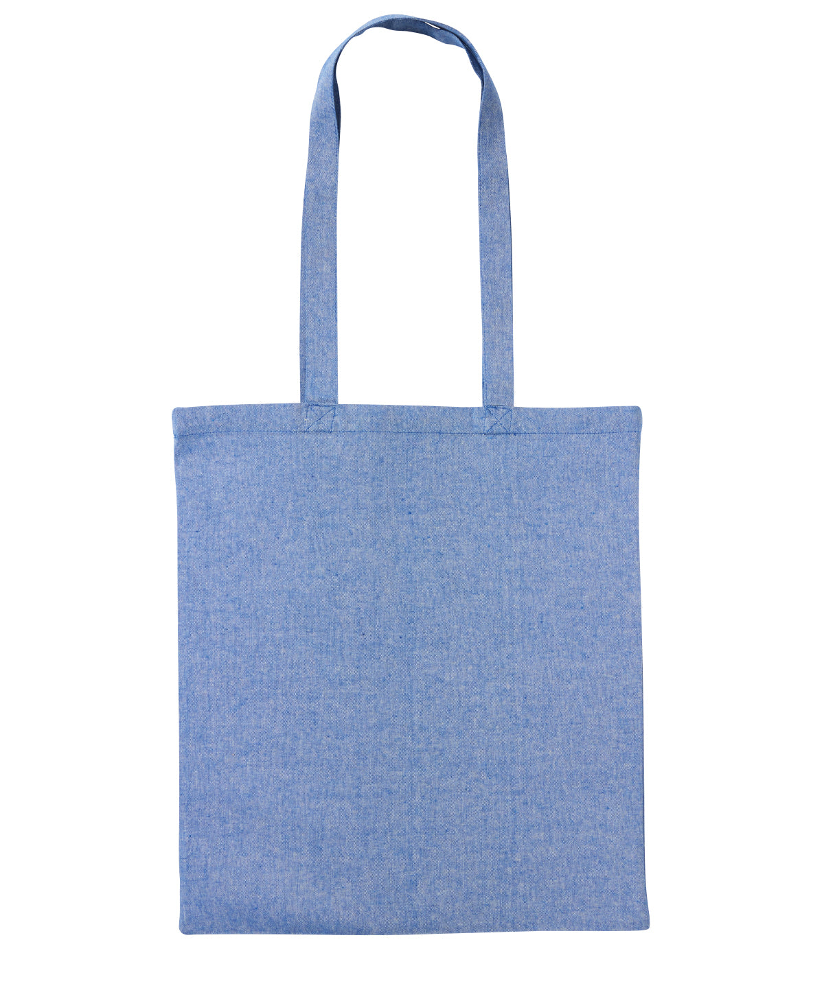Nutshell Recycled cotton shopper long handle Royal Marl