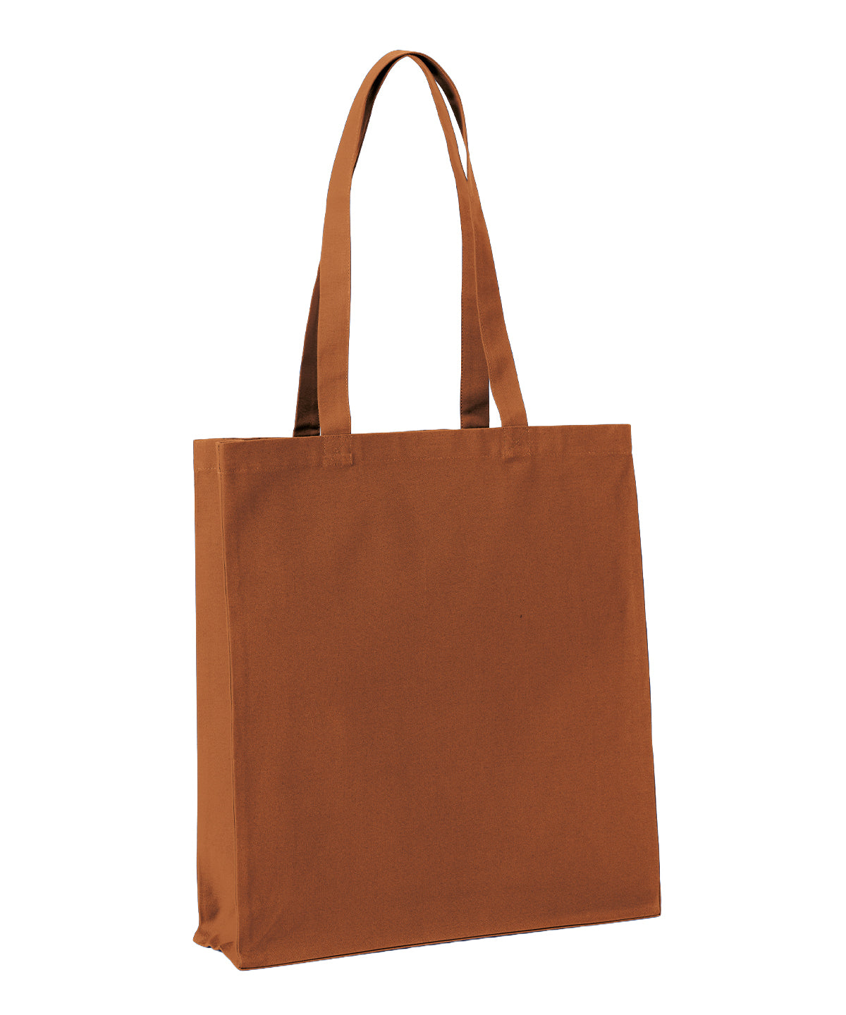 Nutshell Recycled premium canvas spacious shopper Chestnut