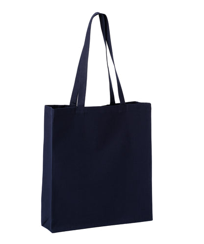 Nutshell Recycled premium canvas spacious shopper French Dark Navy
